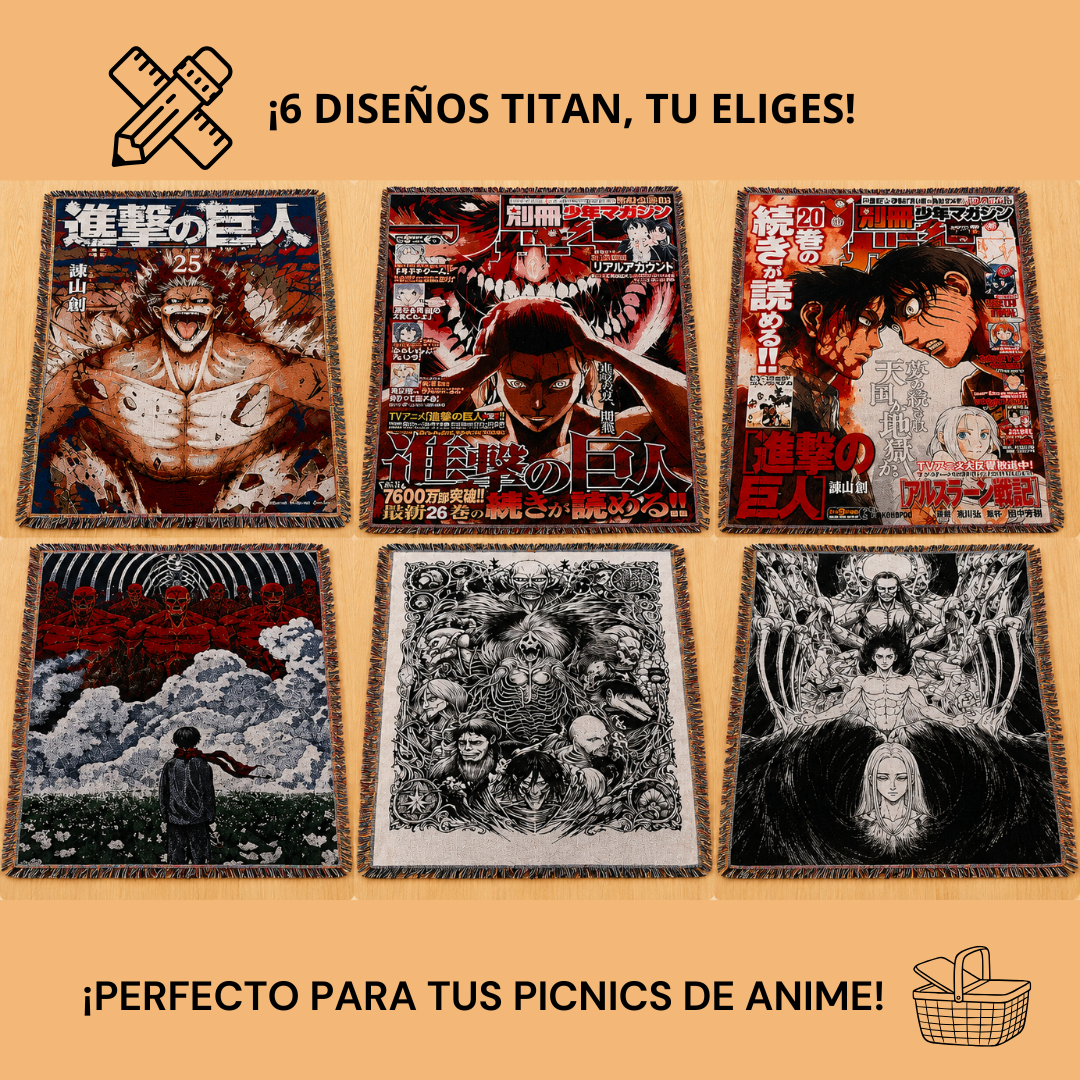 Manta suave Attack on Titans