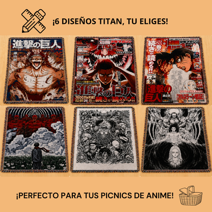 Manta suave Attack on Titans